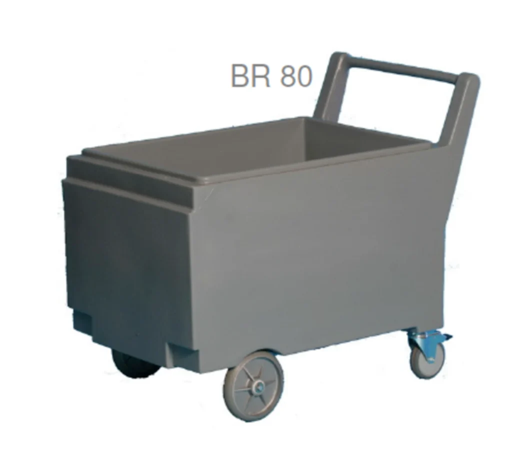 Carros y recipientes para el hielo